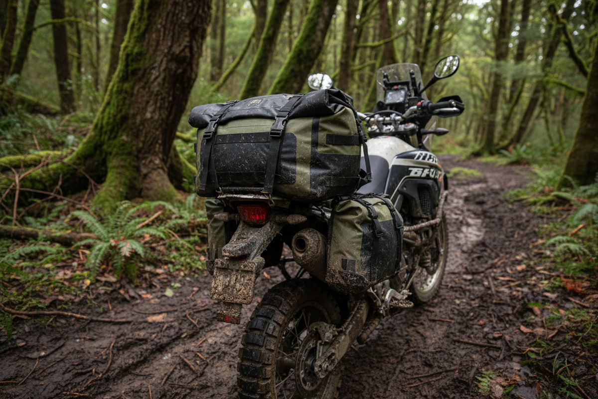 Bolsa Estanca Impermeable 20L para Moto Trail y Camping